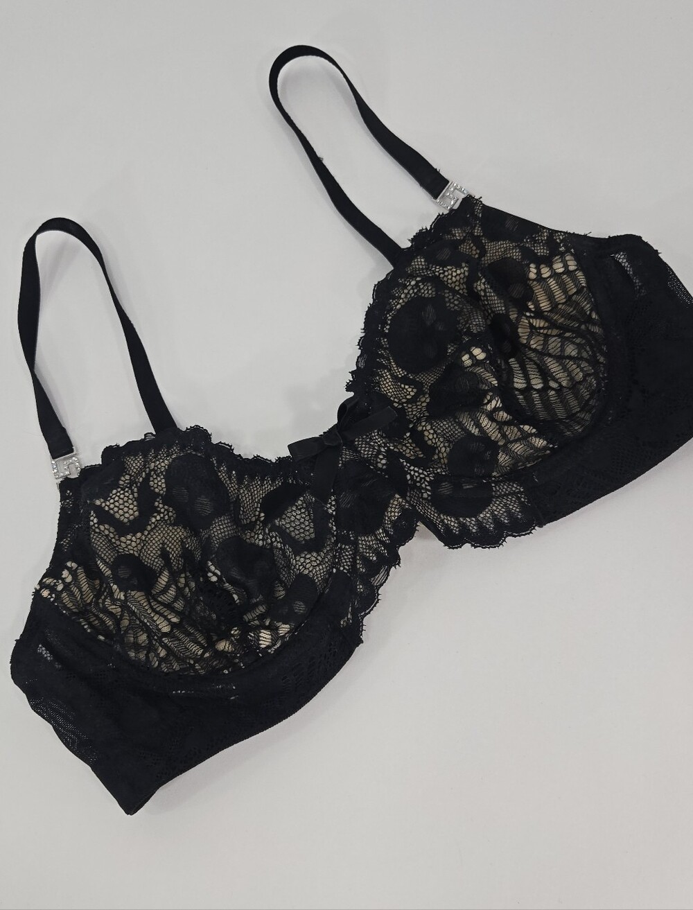 cute black lace bra